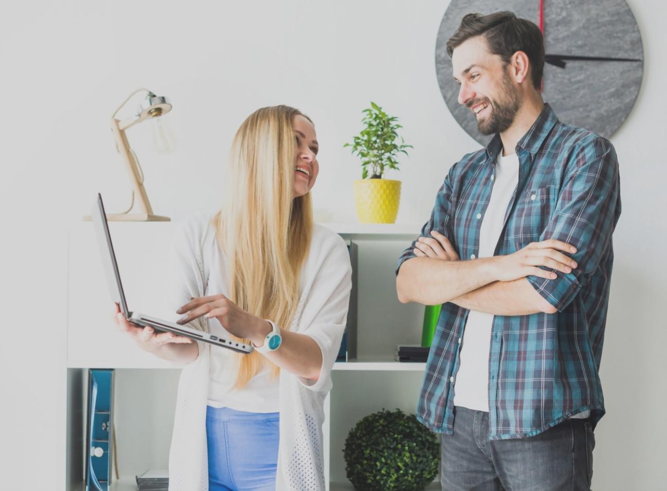 Financial analysis workspace with modern tools